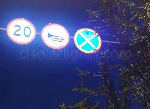 Case of Solar Powered Traffic Sign