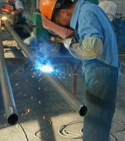 Production of Street Light Pole